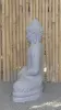  Product image 4 of the product “Seated Buddha made of Riverstone in Bhumisparsha - gesture of touching the earth. 83cm height. ”